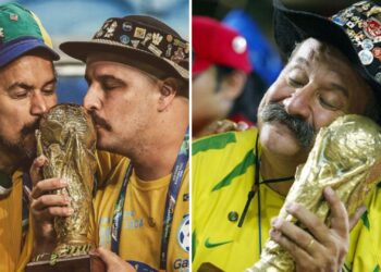 Lembra do 'Gaúcho da Copa'? Filho de torcedor-símbolo da Seleção vai ao 10º Mundial da família para manter legado do pai: 'É mais do que futebol'