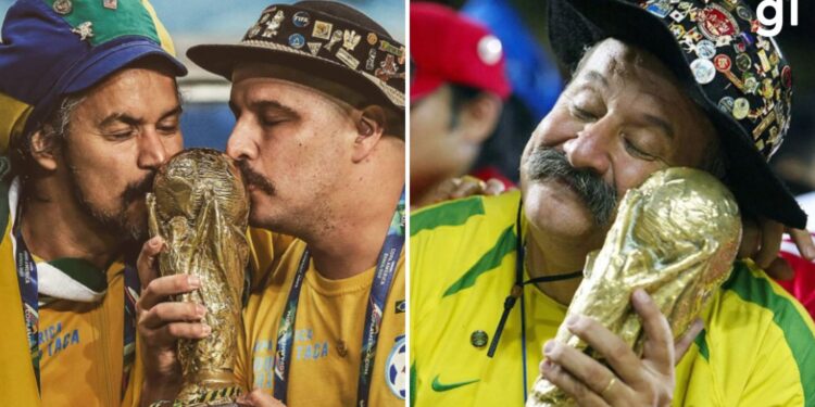 Lembra do 'Gaúcho da Copa'? Filho de torcedor-símbolo da Seleção vai ao 10º Mundial da família para manter legado do pai: 'É mais do que futebol'