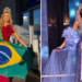 'O que nos define é a forma como escolhemos levantar', diz brasileira que escorregou e caiu na final ao ser anunciada Top 5 do Miss Eco