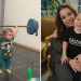 VÍDEO: Com barra adaptada, menino 'crossfiteiro' de 3 anos imita treinos e viraliza nas redes sociais