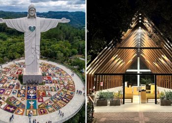 Cristo mais alto do Brasil terá tapetes de Corpus Christi pela primeira vez; veja programação do feriado